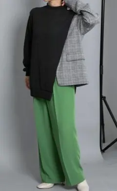 CHOMO様ご専用【美品】☆エイミーロウ☆異素材ドッキングプルオーバー