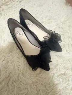 ORiental TRaffic リボンパンプス　ブラック