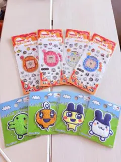 たまごっちキラキラシール3 パイルワッペンシールセット