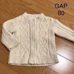 美品！baby GAP ニットカーディガン 80cm