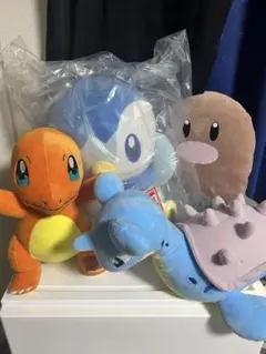 ポケモン一番くじ 30周年 C賞ヒトカゲ・ゼニガメ - メルカリ