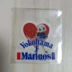 横浜Fマリノス　クリアステッカー　マリン　♡