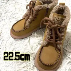 【専用】スノーブーツ レディース レザー 裏起毛 22.5cm