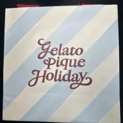 Gelato Pique ストライプ ショッピングバッグ