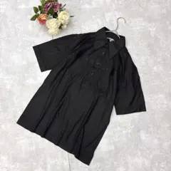 希少✨レナウン シンプルライフ（L） ポロシャツ レトロ ヴィンテージ 黒