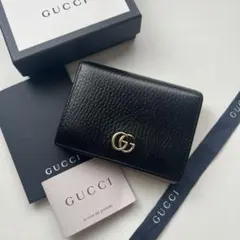 限定価格】 465 GUCCI グッチ マーモント2つ折り 財布 コンパクト