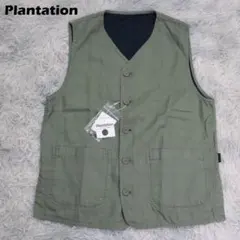 タグ付き未使用Plantation✨ベスト　ジレ　プランテーション　リバーシブルのサムネイル
