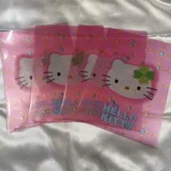 ハローキティ クリアファイル 4枚セット ノベルティ