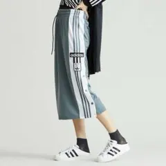 adidas アディダス アディブレイク スカート Ｍ　ブルーグレー