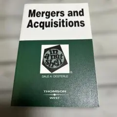 Mergers and Acquisitions