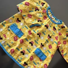 ディズニー ミッキー柄 幼稚園用スモック