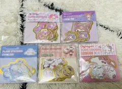 【新品未開封】サンリオキャラクターズ　フレークステッカー5種類