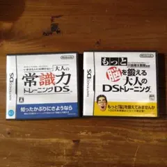 NintendoDS 大人の常識力・もっと脳を鍛える大人のDSトレーニング