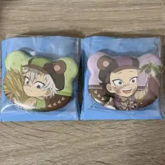 鬼滅の刃　実りの秋まつり　2025 ランダムくま缶バッジB 不死川実弥　玄弥