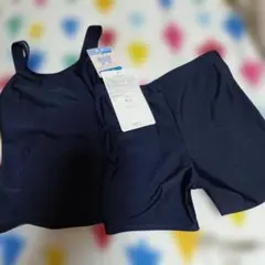 スクール水着　水着　スイムウェア　セパレート　ネイビー140