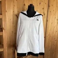 吸汗速乾 adidas climalite フルジップパーカー レディース OTのサムネイル