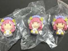 一番くじ 五等分の花嫁 ちょこのっこフィギュア 中野二乃3点まとめ売り