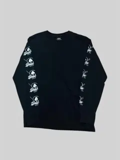 stussy ステューシー スカルプリント 長袖Tシャツ