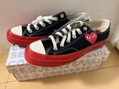 【新品未使用】 コムデギャルソン x コンバース（26.5cm）