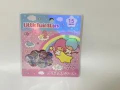 リトルツインスターズ クリスタルシール　キキララ おはじきシール