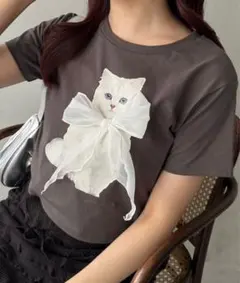 OLIVE des OLIVE猫 Tシャツ