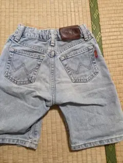 EDWIN キッズ ハーフパンツ ライトブルー