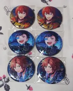 あんスタ 缶バッジ 中国 招募缶 司 鉄虎 斑 6点 まとめ