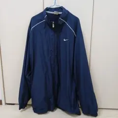 本日最終お値下げ❗ナイキ☆ ネイビー ナイロンジャケット