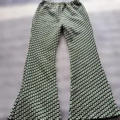 LOWRY'S FARM 花柄フレアパンツ 110-120cm