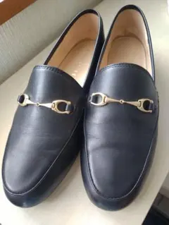 Coach 黒 レザー ローファー 7C　24センチ