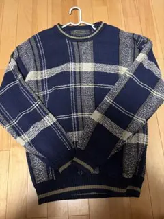 CROFT & BARROW チェックコットンニット - メルカリ