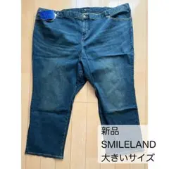 【新品】スマイルランド 大きいサイズ ジーンズ レディース 8L〜10L