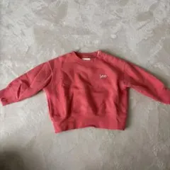 Lee ベビー トレーナー レッド