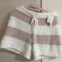 GELATO PIQUE モコモコボーダー ショートパンツ　新品タグ付き❣️