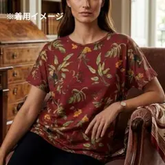 【美品】エトロ Tシャツ ボタニカル 総柄 イタリア製　ユニセックスのサムネイル