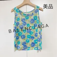 ☘ＢＡＬＥＮＣＩＡＧＡタンクブラウス　スカーフ付き⭐︎美品⭐︎のサムネイル