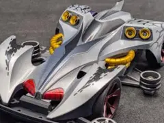 ミニ四駆 完成品 ほぼ全塗装 レイスティンガー B-MAX仕様 カスタム