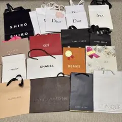 ブランドショップバッグ　21点　紙袋　ショッパー