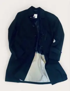 LES MUES AOKI 薄手コートブラックLL