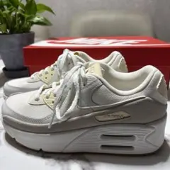 NIKE Air Max 90 LV8 24.5cm FD4328-100白箱付