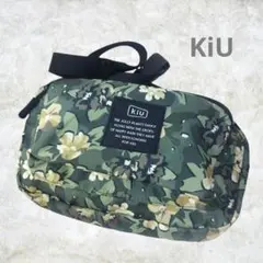美品 KiU ミニショルダーバッグ フラワーカモフラ柄のサムネイル