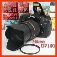 ほぼ新品 S数:566回】 ニコン Nikon D7100 レンズセット