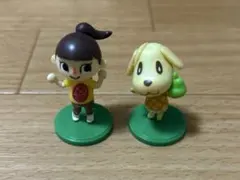 どうぶつの森　むらびと（女の子）とキャラメル