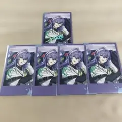 星導ショウ　チェキ風カード　HEROES 1st anniversary 箔押し