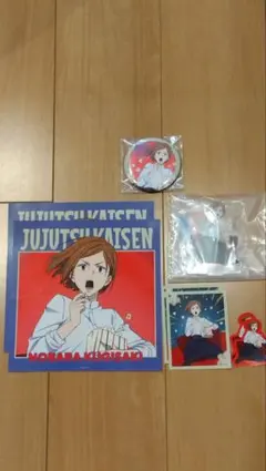 セガラッキーくじ 呪術廻戦 アクリルスタンド 缶バッチ ステッカー 釘崎野薔薇