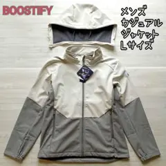 新品★BOOSTIFY メンズ カジュアルジャケット Lサイズ 防水 防風 保温