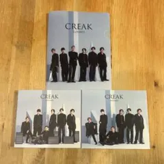 SixTONES　CREAK 　クリーク　3枚セット　フォトブック