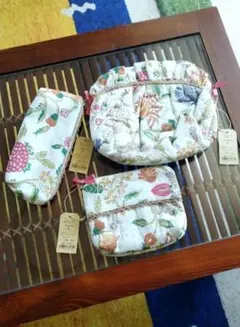 ブルーミング ポーチ ペンケース 3点セット 新品未使用 プレゼントにも