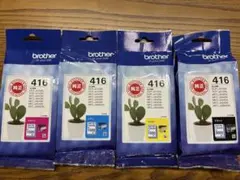 Brother 純正インク 416XL 3色セット 大容量 - メルカリ