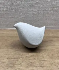 BIRD‘S WORDS PLUMP BIRD ホワイト 鳥 オブジェ 置物のサムネイル